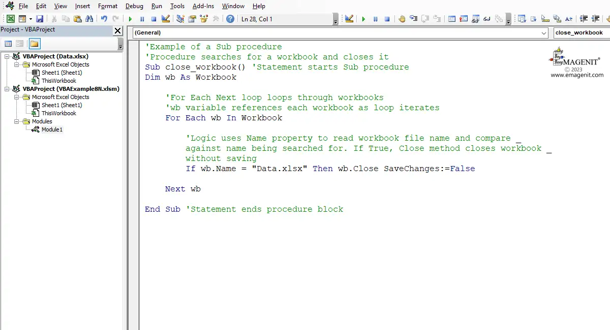 Excel VBA Closes Open Workbook