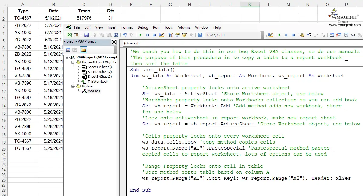 Excel VBA Delete Column