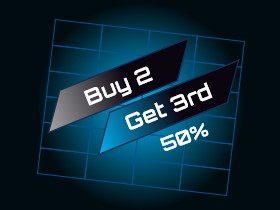 Buy 2 Get One 50% Off